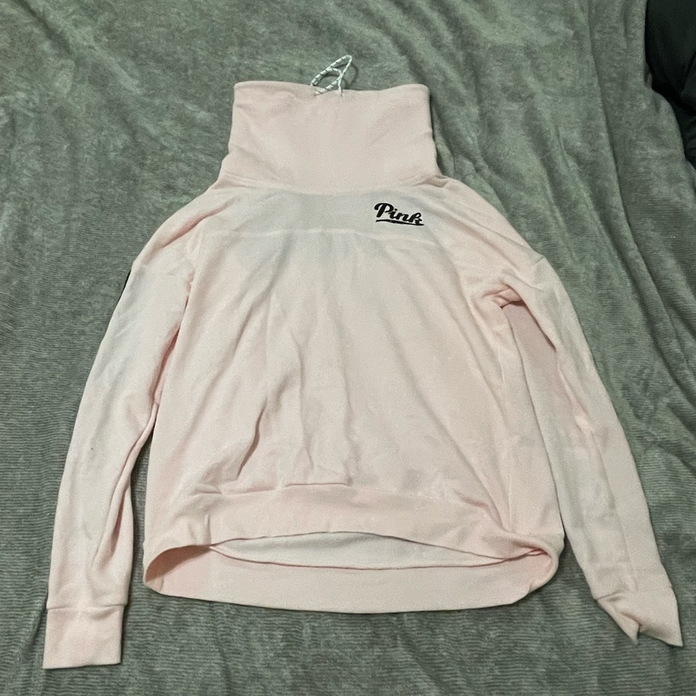 PINK Cowl Neck Sweatshirt